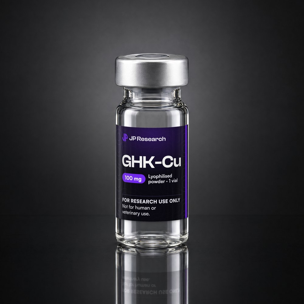 JP Research vial labelled GHK-Cu, 100 mg
