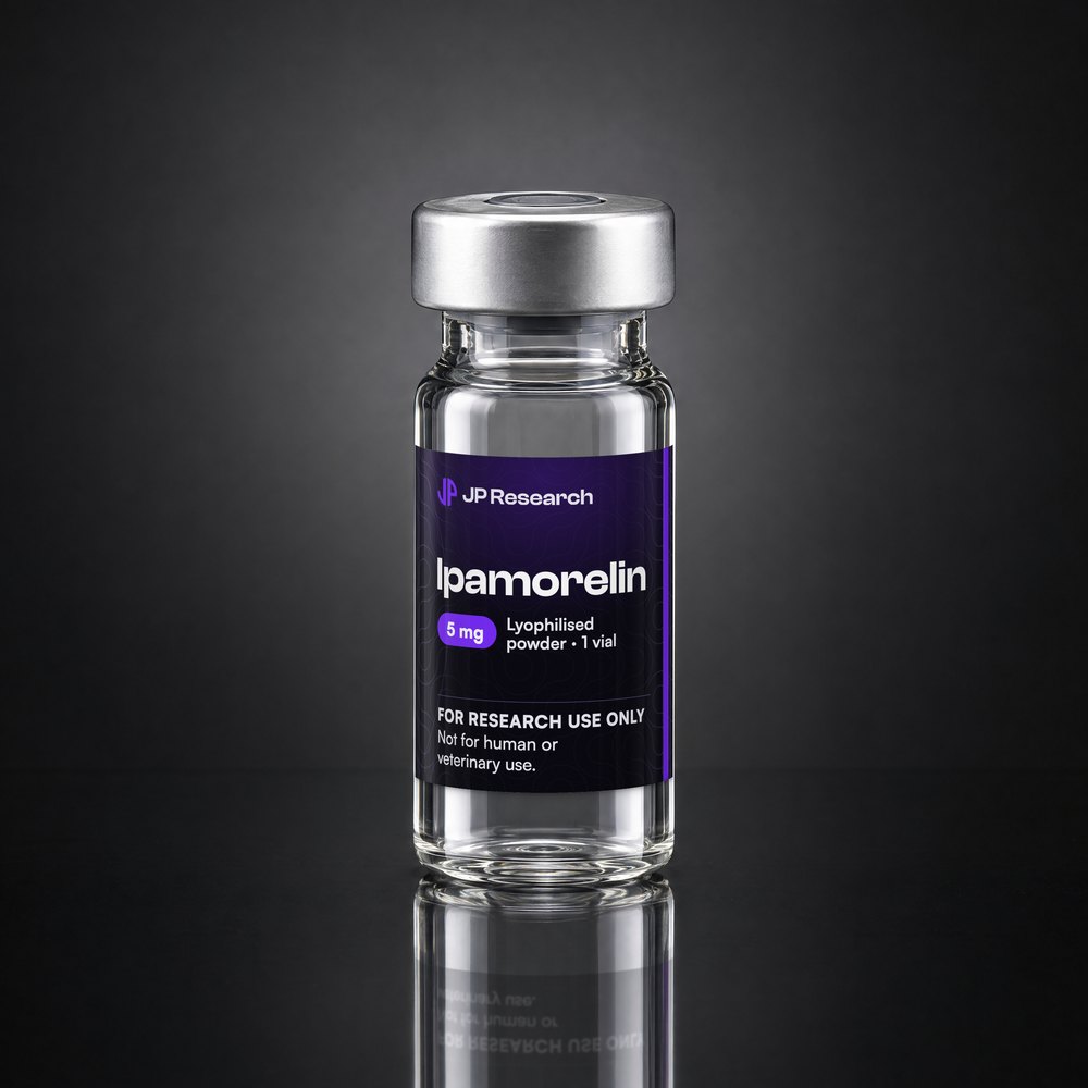 Ipamorelin 5mg — research peptide, JP Research