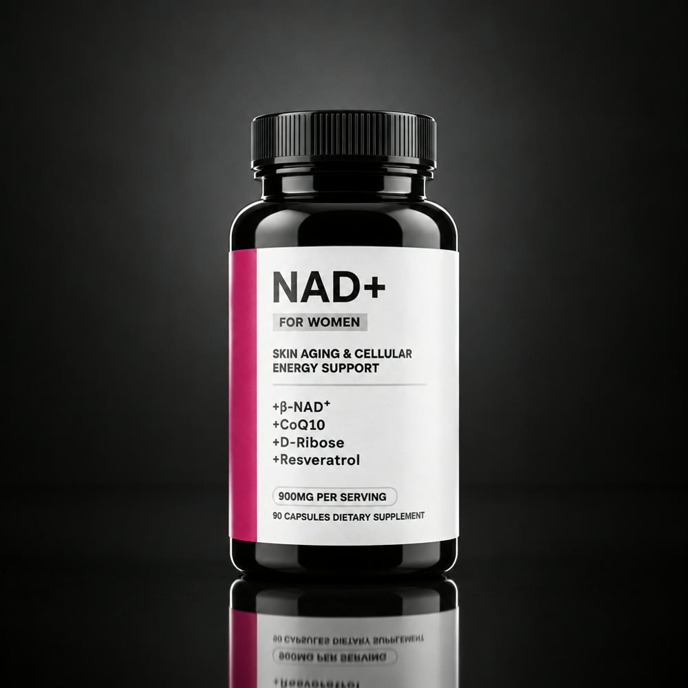NAD+ for Women 90 capsules — research peptide, JP Research
