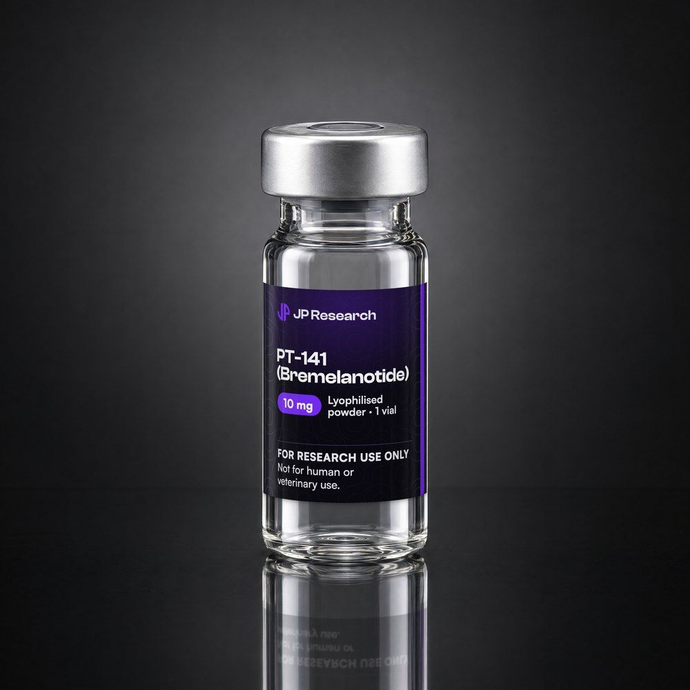 PT-141 (Bremelanotide) 10mg — research peptide, JP Research
