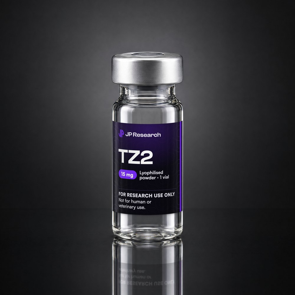 Tirzepatide 15mg — research peptide, JP Research