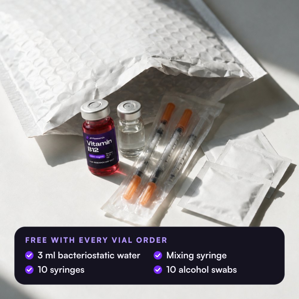 Vitamin B12 10ml, 1000mcg/ml, what comes in the box